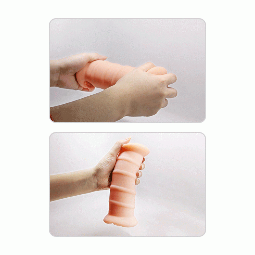  - Мастурбатор-Вагіна з двома входами і вібрацією CRAZY BULL-EMMA Double Vagina, BM - 009148ZH 6