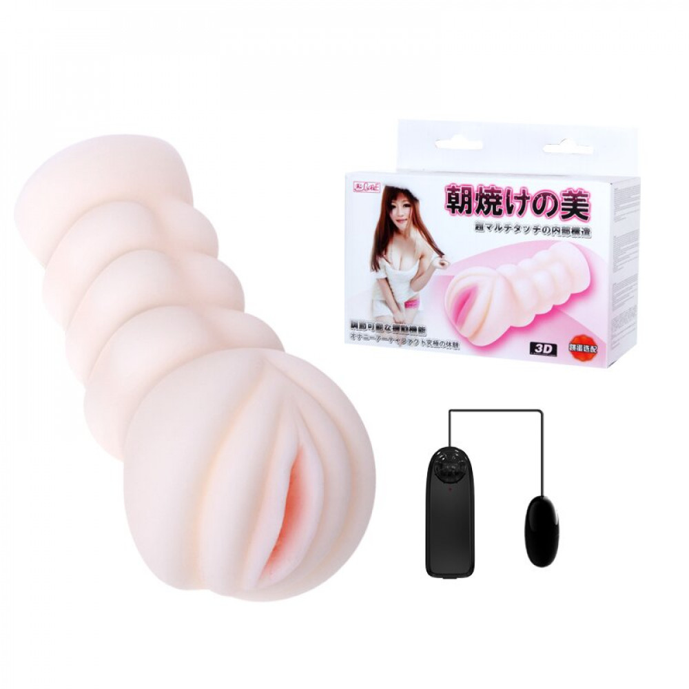 Мастурбаторы вагины - Мастурбатор-вагина с вибрацией BM-009152