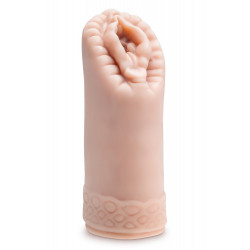 Мастурбатор вагина Blush Enlust Alyssa с бусинами внутри, 13.9 см