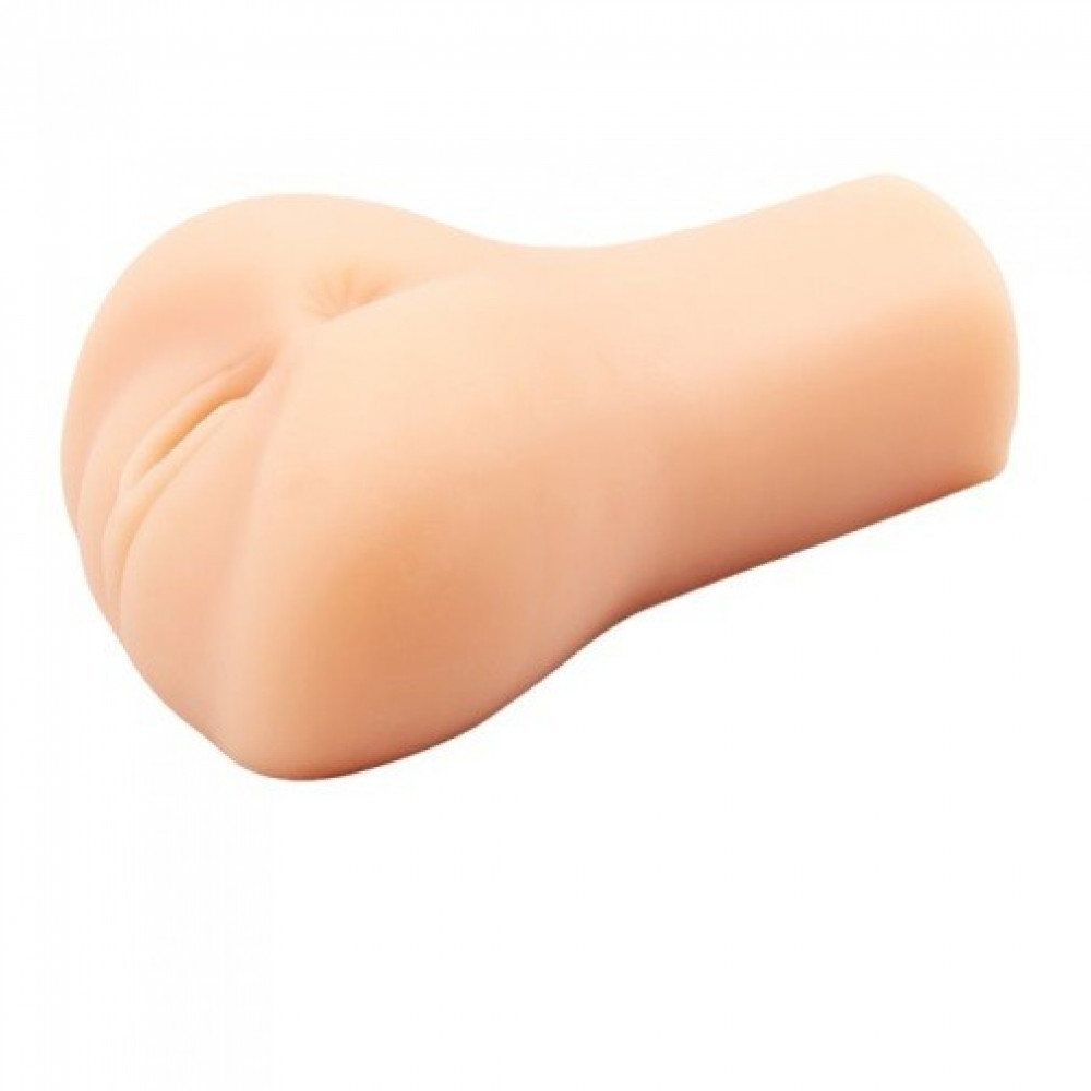 - Мастурбатор вагина с вибрацией Chisa Man Q Virgin Abby из киберкожи, бежевый 2