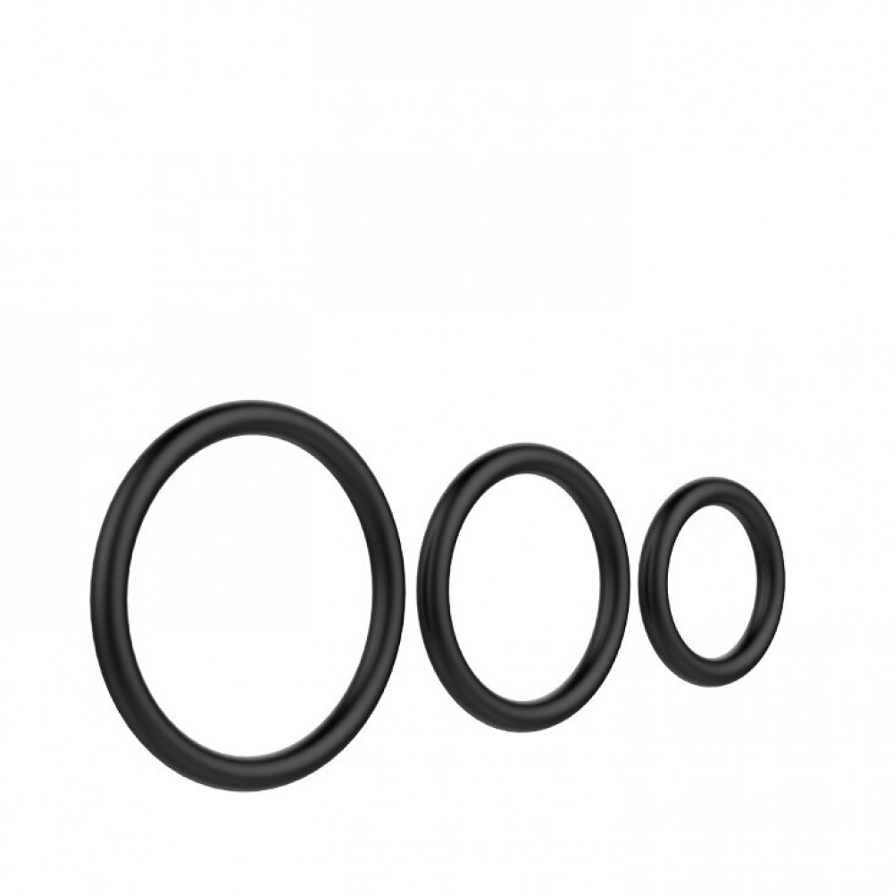 - Набор эрекционных колец 3 шт BI-026013 2