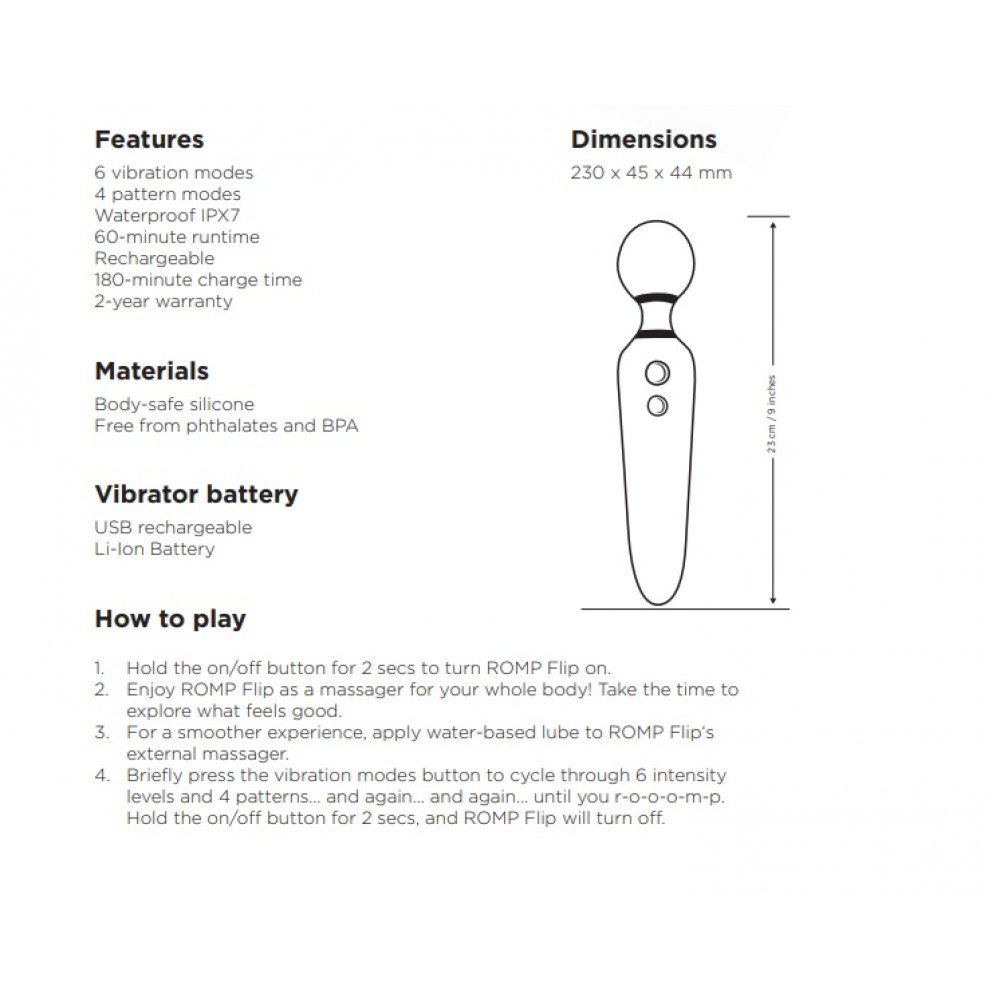 Різне - Набір секс-іграшок для пари Romp Pleasure, 3 іграшки 12