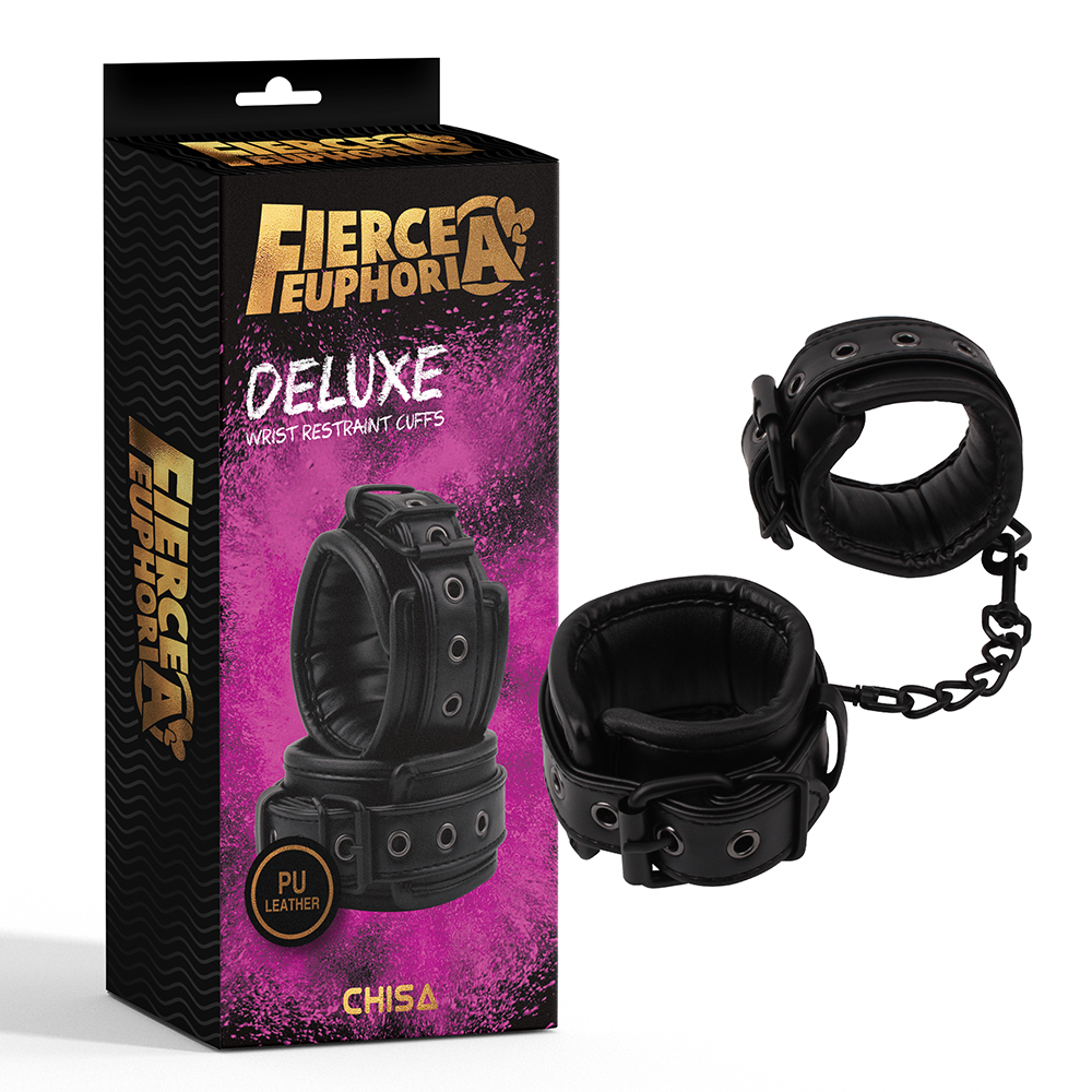Наручники, веревки, бондажы, поножи - Наручники Chisa Deluxe Wrist Restraint Cuffs