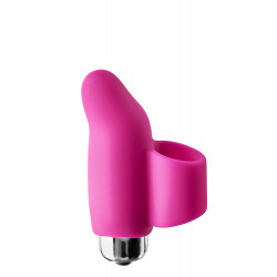 Насадка на палец с вибрацией Dream Toys FLIRTS FINGER VIBE PINK