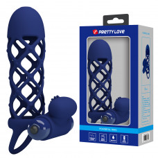 Насадка з вібрацією Pretty Love - Powerful ring, 10 vibration functions, BI-026236-3