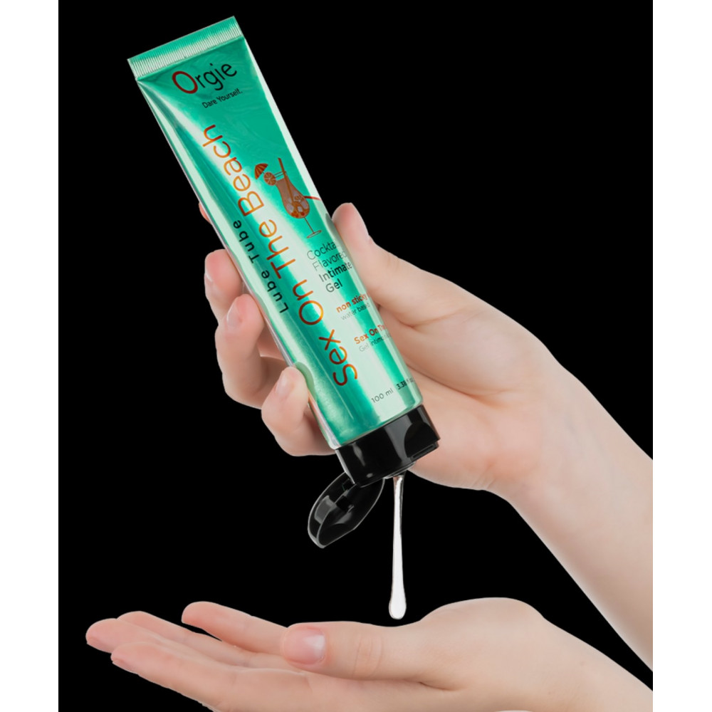 Разное - Оральный лубрикант Orgie Cocktail Flavored Intimate Gel - Sex On The Beach, 100 ml 3