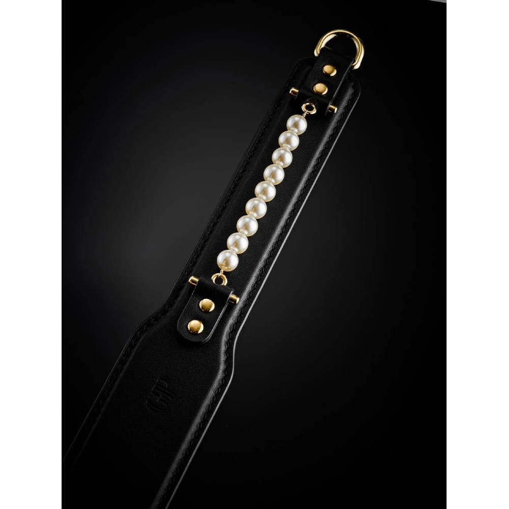 - Паддл Guilty Pleasure Pearl з перлами, чорно-золотий 3