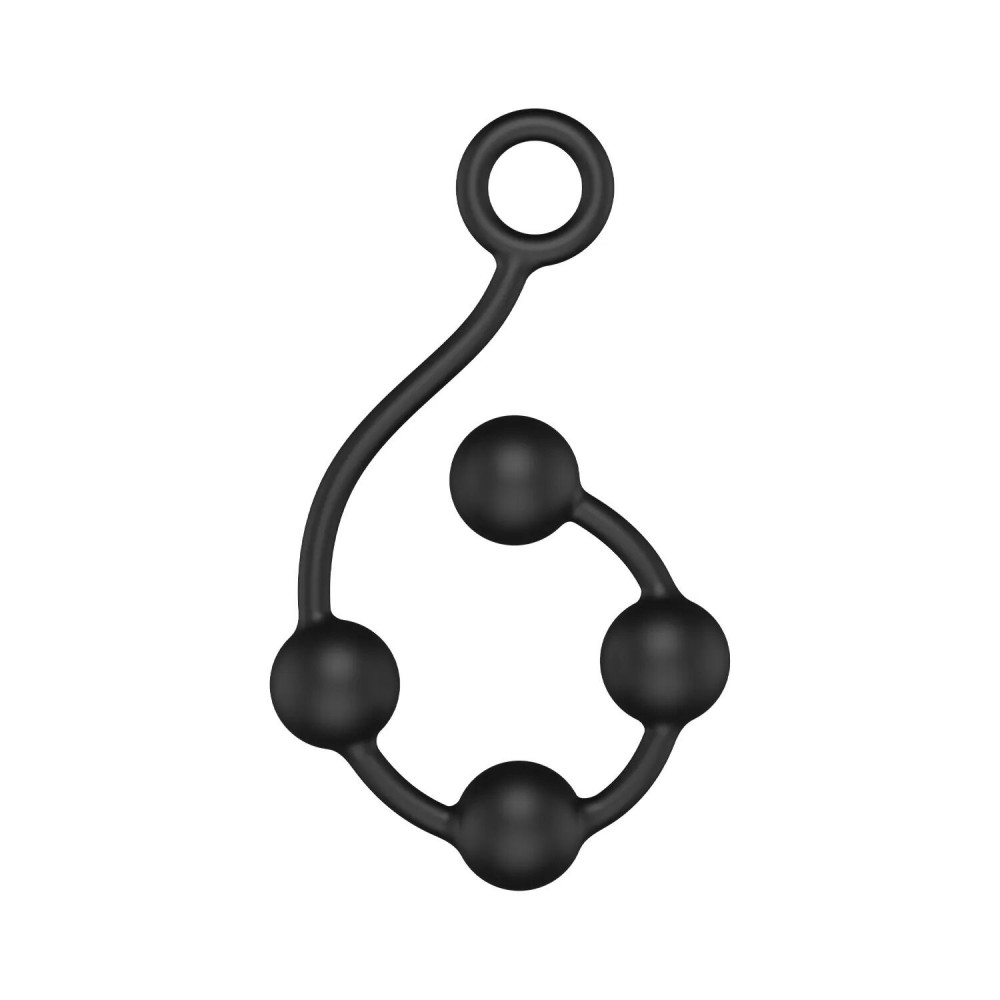 Анальні іграшки без вібрації - Анальні кульки Nexus Excite Medium Anal Beads, силікон, макс. діаметр 2,5 см