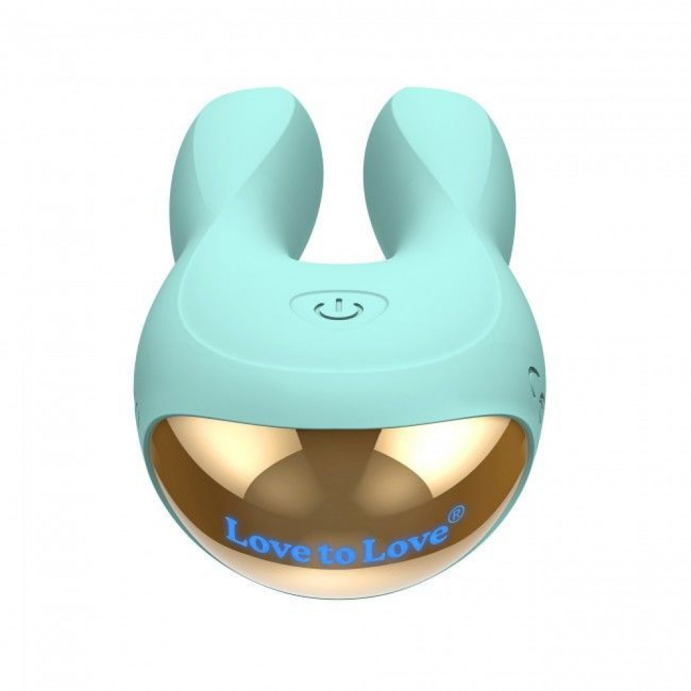 Клиторальный вибратор - Вибратор-кролик Love To Love Hear Me Menthe с двумя моторчиками и разноцветной LED-подсветкой 1