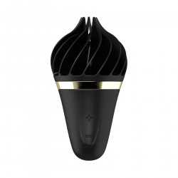 Мороженка-спиннатор Satisfyer Lay-On - Sweet Treat Black/Gold, 10 режимов работы, водонепроницаемый