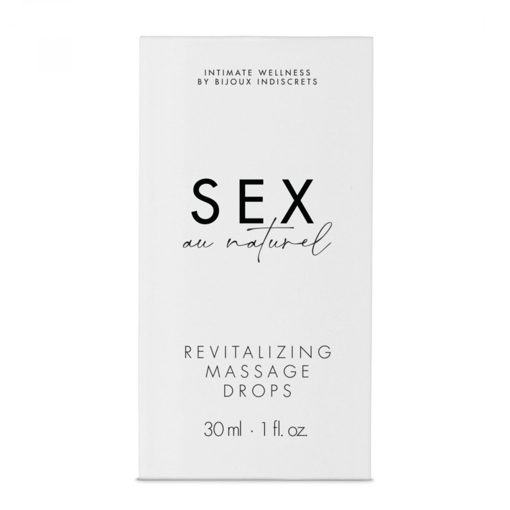 Массажные масла - Восстанавливающие капли для интимного массажа Bijoux Indiscrets Sex au Naturel — Revitalizing Intima 2