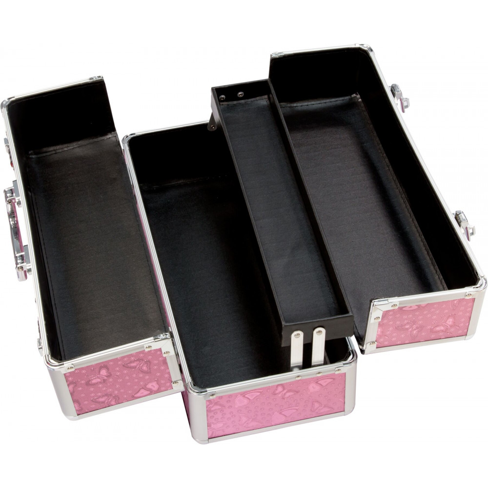  - Большой кейс для хранения секс-игрушек BMS Factory Large Lokable Vibrator Case Pink, кодовый замок 2