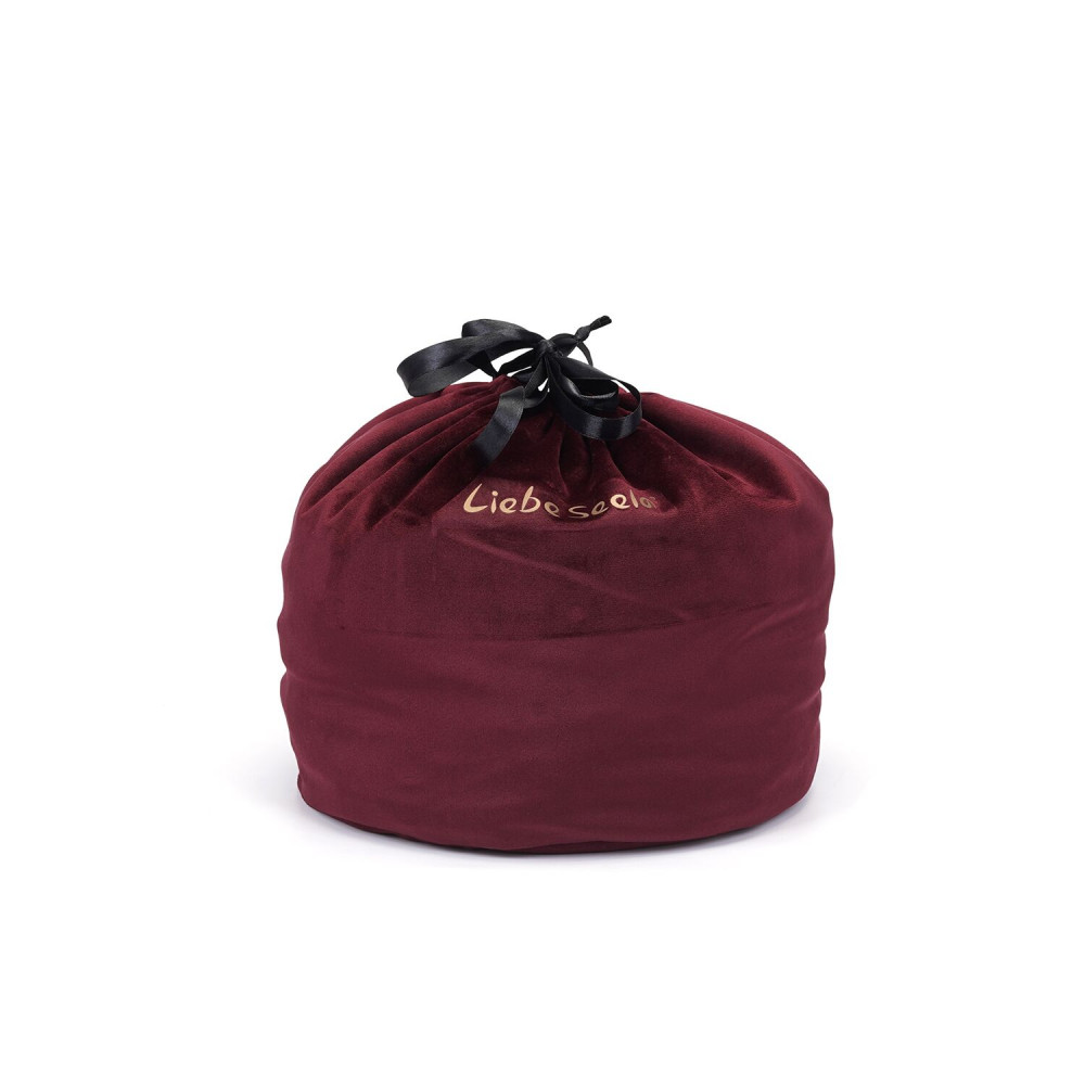  - Мешочек для хранения игрушек Liebe Seele Wine Red Large Storage Bag Cylindrical