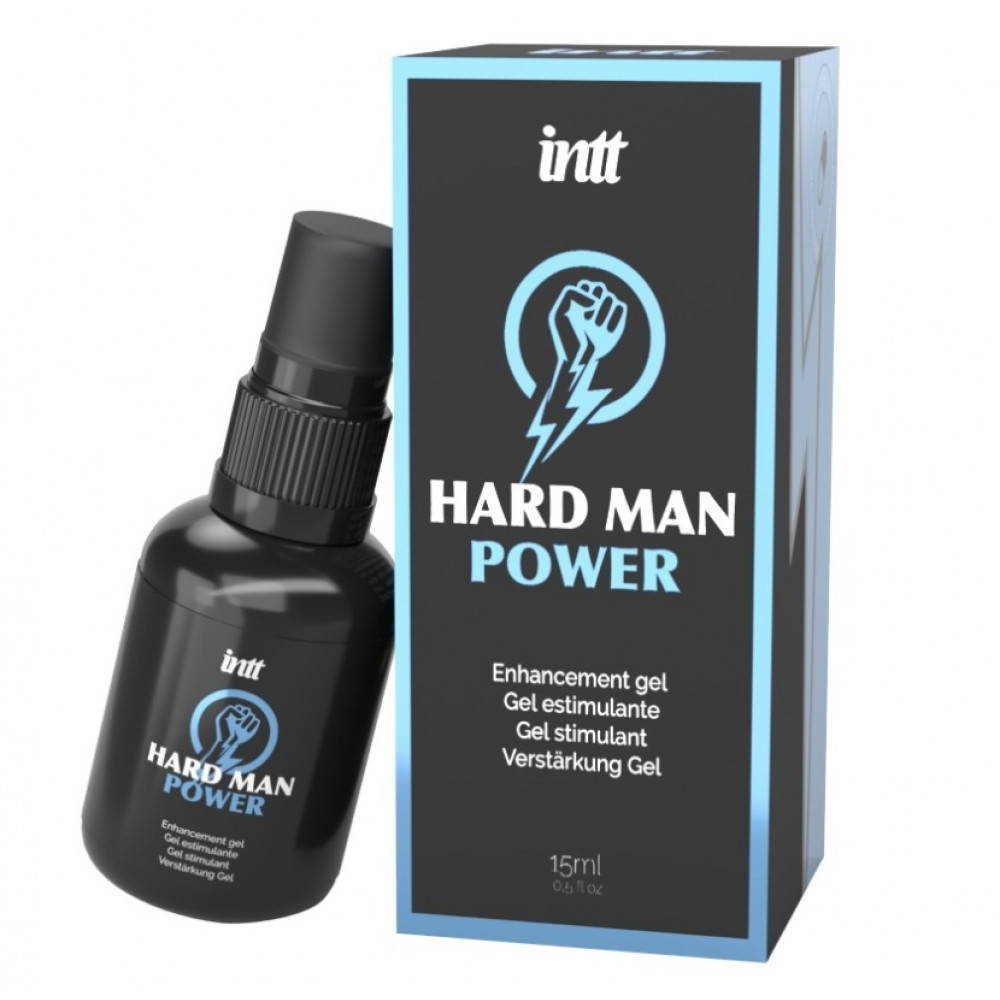 Різне - Стимулюючий гель Intt Hard Man Power для чоловіків, 15 мл 1