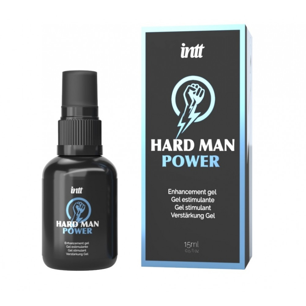 Різне - Стимулюючий гель Intt Hard Man Power для чоловіків, 15 мл