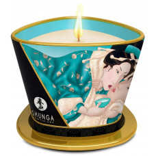 Свеча для массажа Shunga Massage Candle Island Blossoms с цветочным ароматом, 170 мл