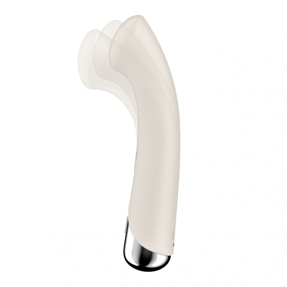 Стимулятор точки G - Вибратор Satisfyer Spinning G-Spot 1 Beige 1