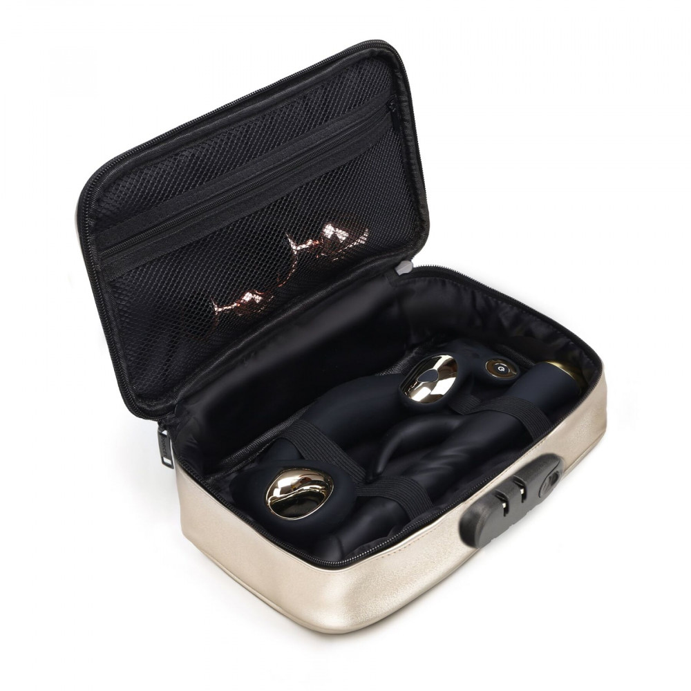  - Кейс для игрушек Dorcel DISCREET BOX LUXURY GOLD 2