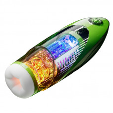 Смарт-мастурбатор BANANASOME ROCKET X7, вибрации, сжатие, имитация фрикций, подогрев