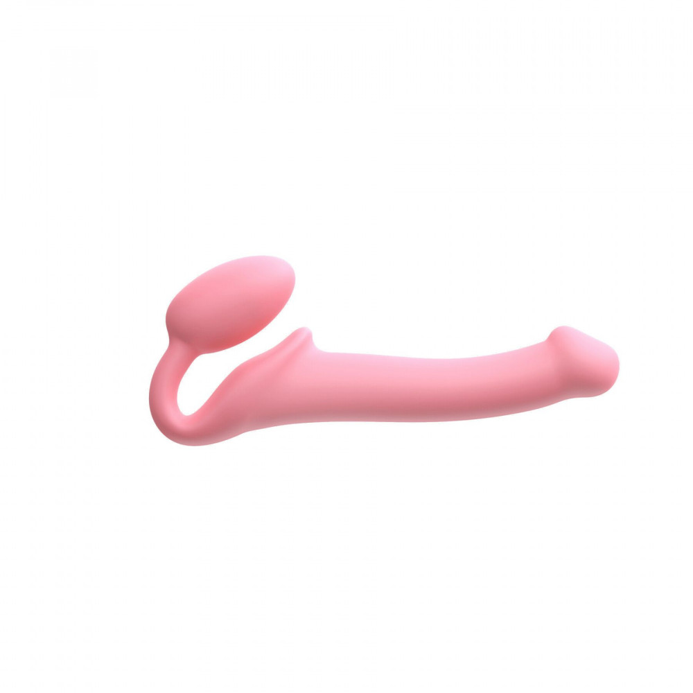 Страпони - Безремінний страпон Strap-On-Me Rose L, повністю регульований, діаметр 3,7 см