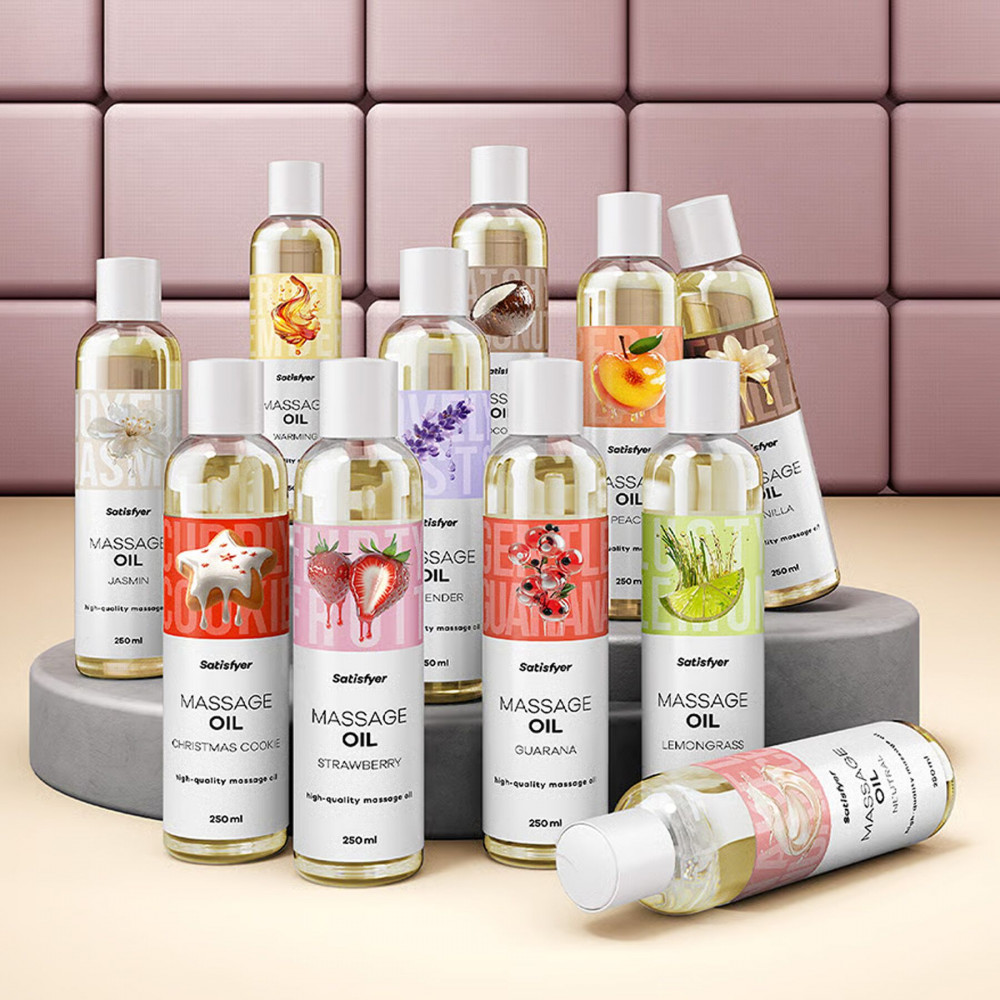  - Распродажа!!! Массажное масло Satisfyer Massage Oil Peach 250 мл (срок 30.04.2027) 8
