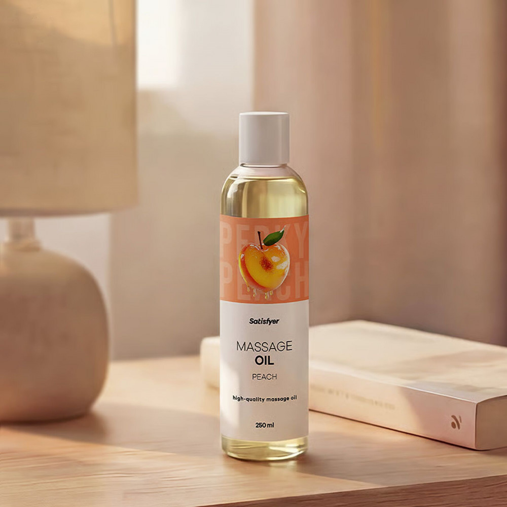  - Распродажа!!! Массажное масло Satisfyer Massage Oil Peach 250 мл (срок 30.04.2027) 7