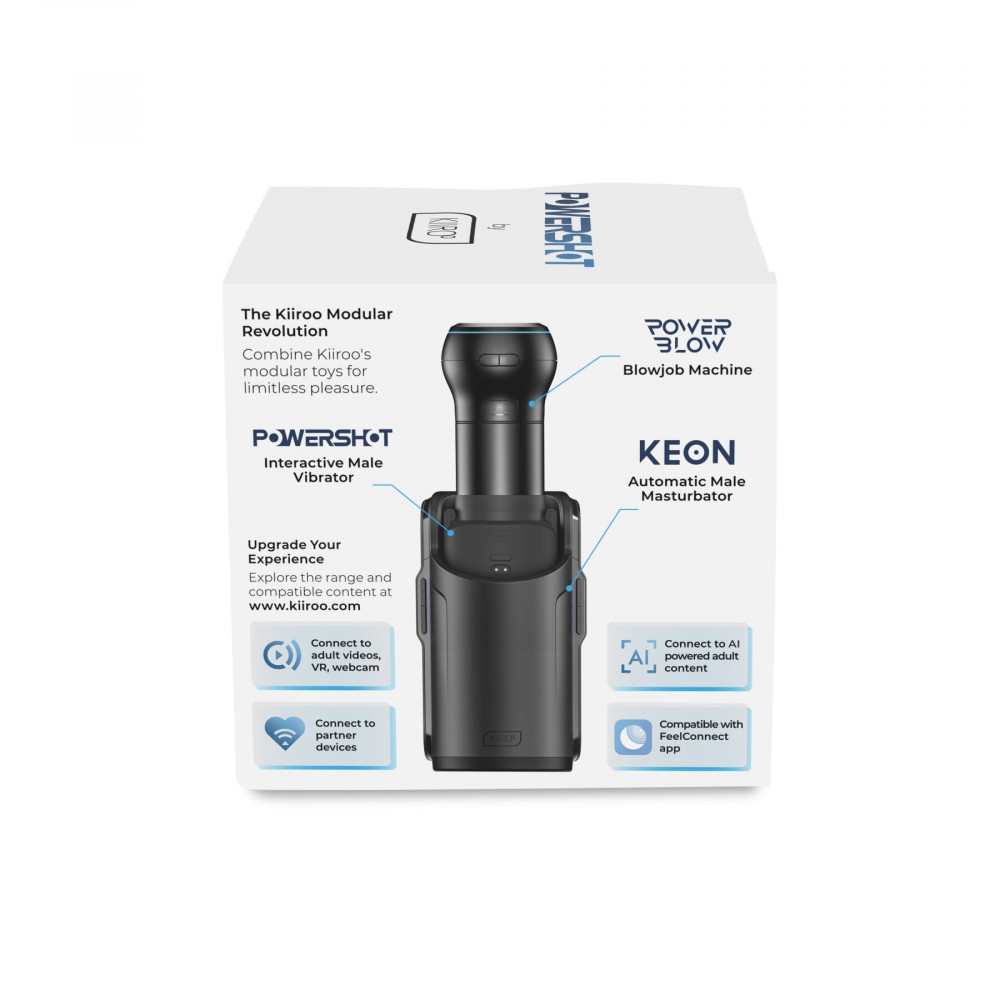 Мастурбаторы с вибрацией - Мастурбатор KIIROO PowerShot 9