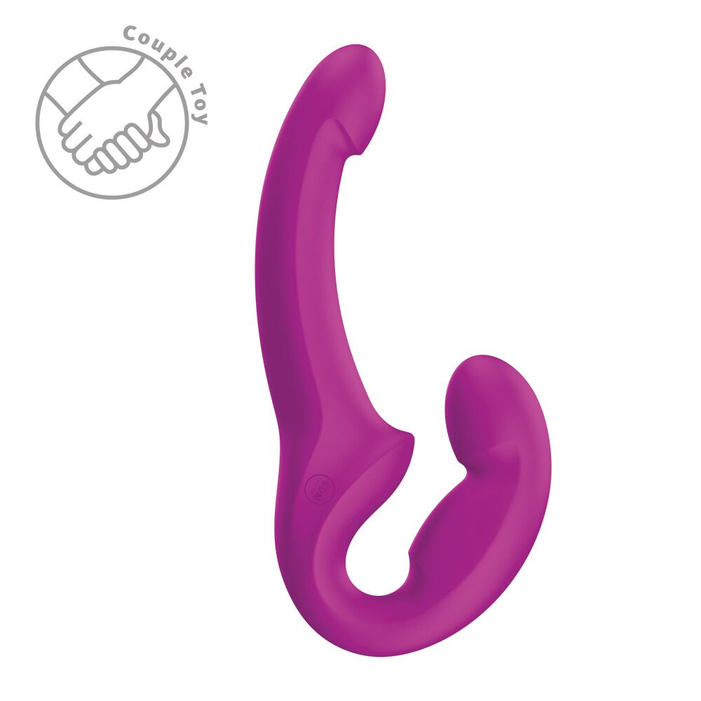 Страпони - Безремінний страпон Fun Factory SHARE LITE Blackberry, регульований, полегшена модель