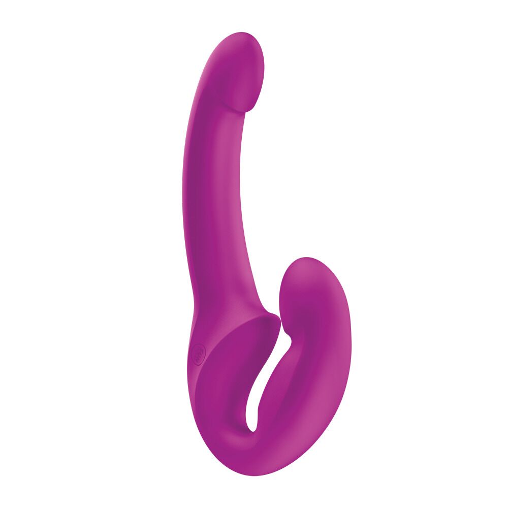 Страпони - Безремінний страпон Fun Factory SHARE LITE Blackberry, регульований, полегшена модель 3