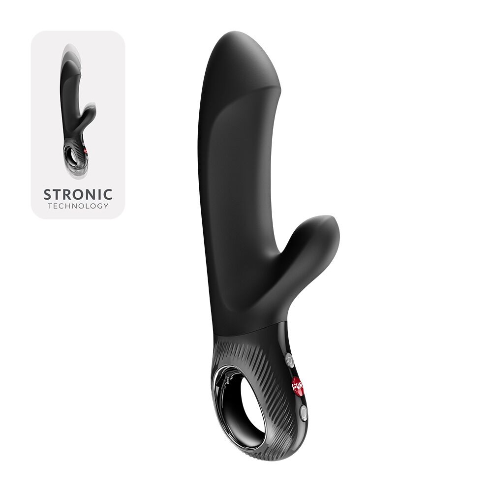 Класичний вібратор - Пульсатор Fun Factory Bi Stronic Embrace Black