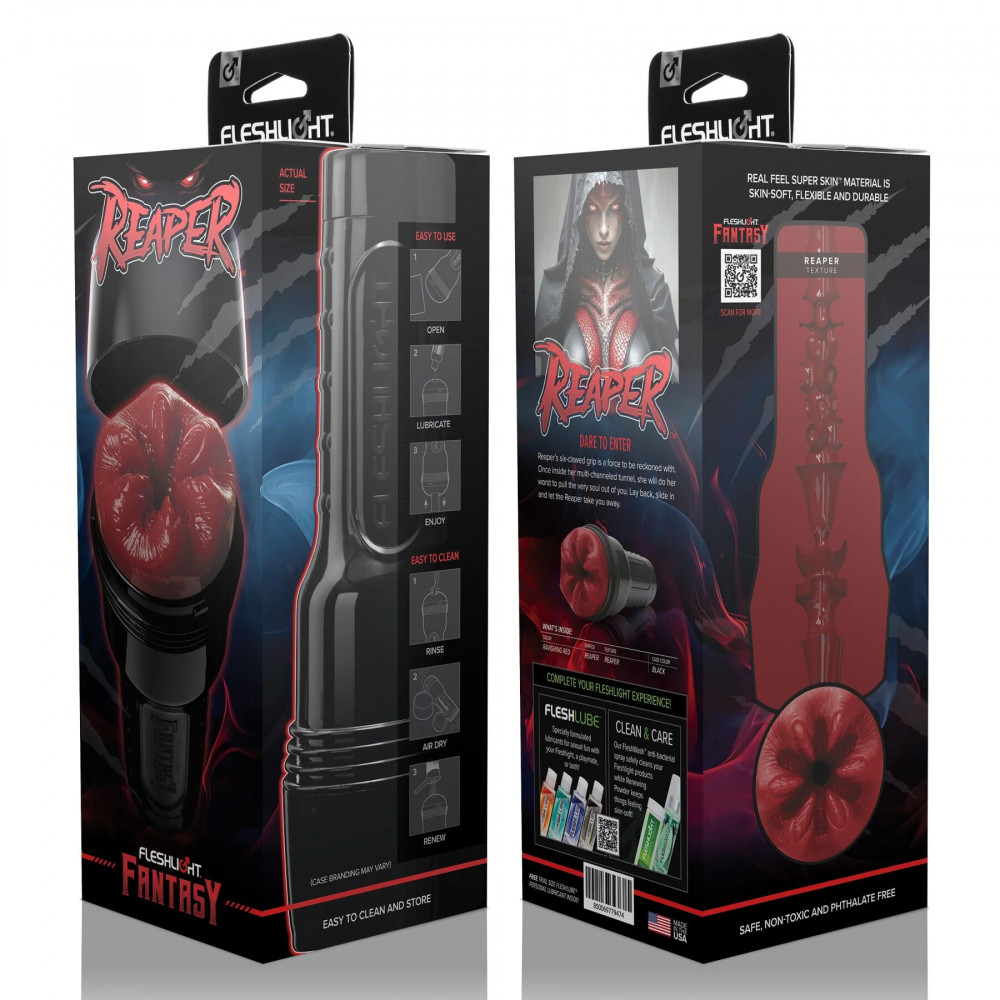 Мастурбаторы без вибрации - Мастурбатор Fleshlight Fantasy Reaper 1