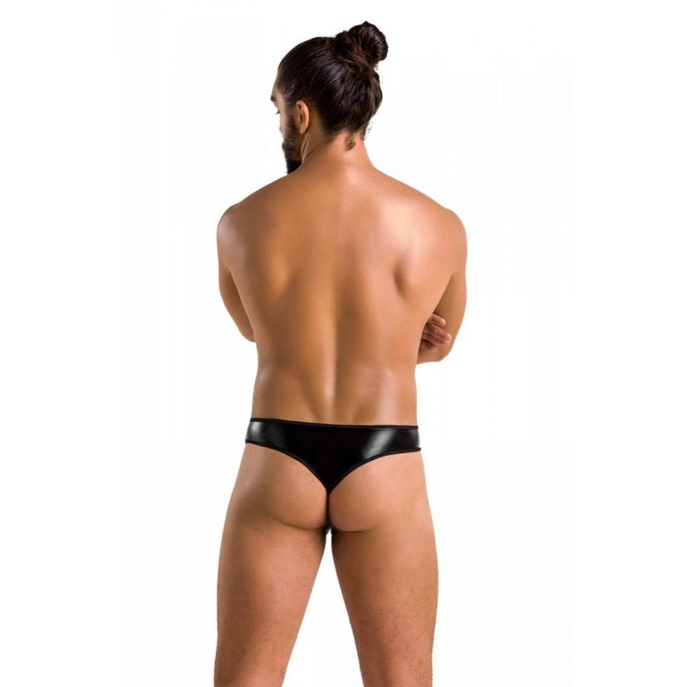 Эротическое белье - Трусы мужские 033 THONG PAUL black L/XL - Passion 3