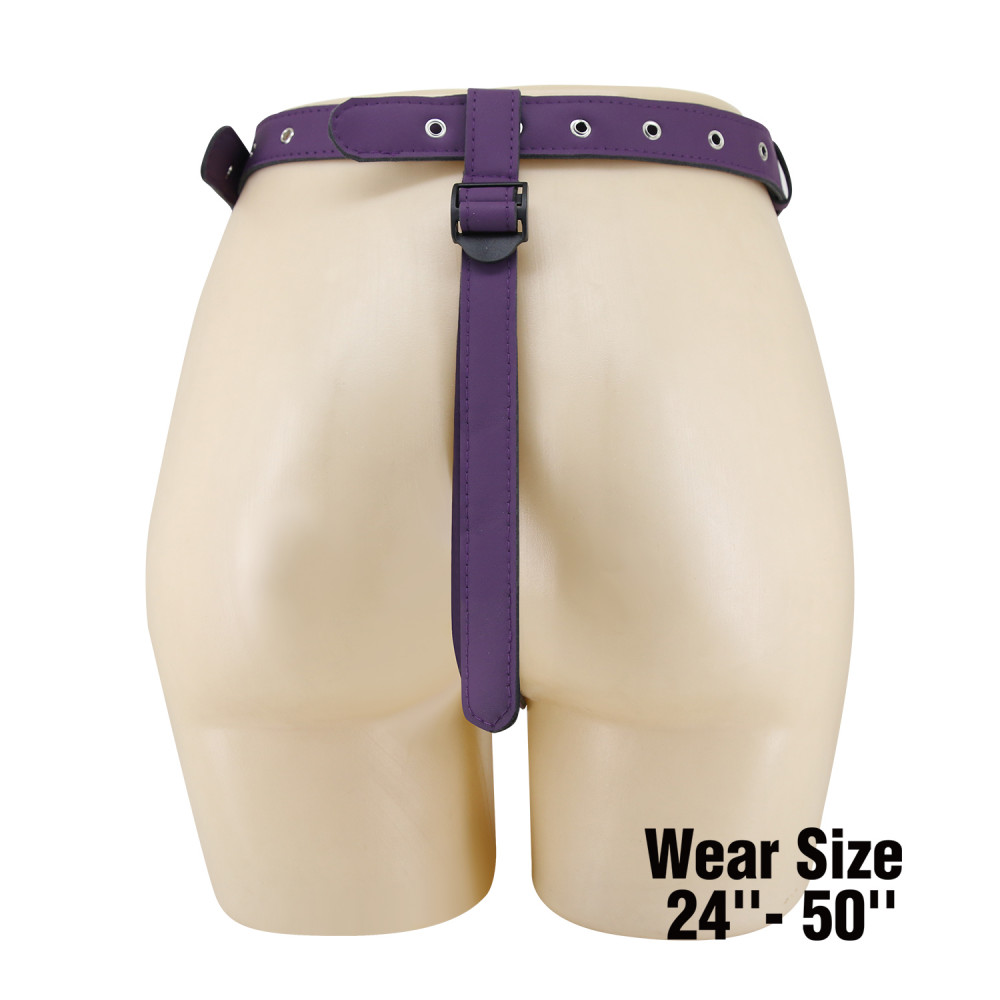  - Універсальна система для страпону Pretty Love - Caldric III Purple Universal Harness Briefs, BW-022107-2 4