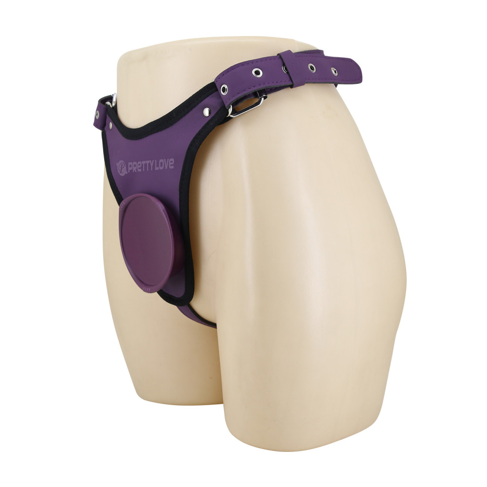  - Універсальна система для страпону Pretty Love - Caldric III Purple Universal Harness Briefs, BW-022107-2 1