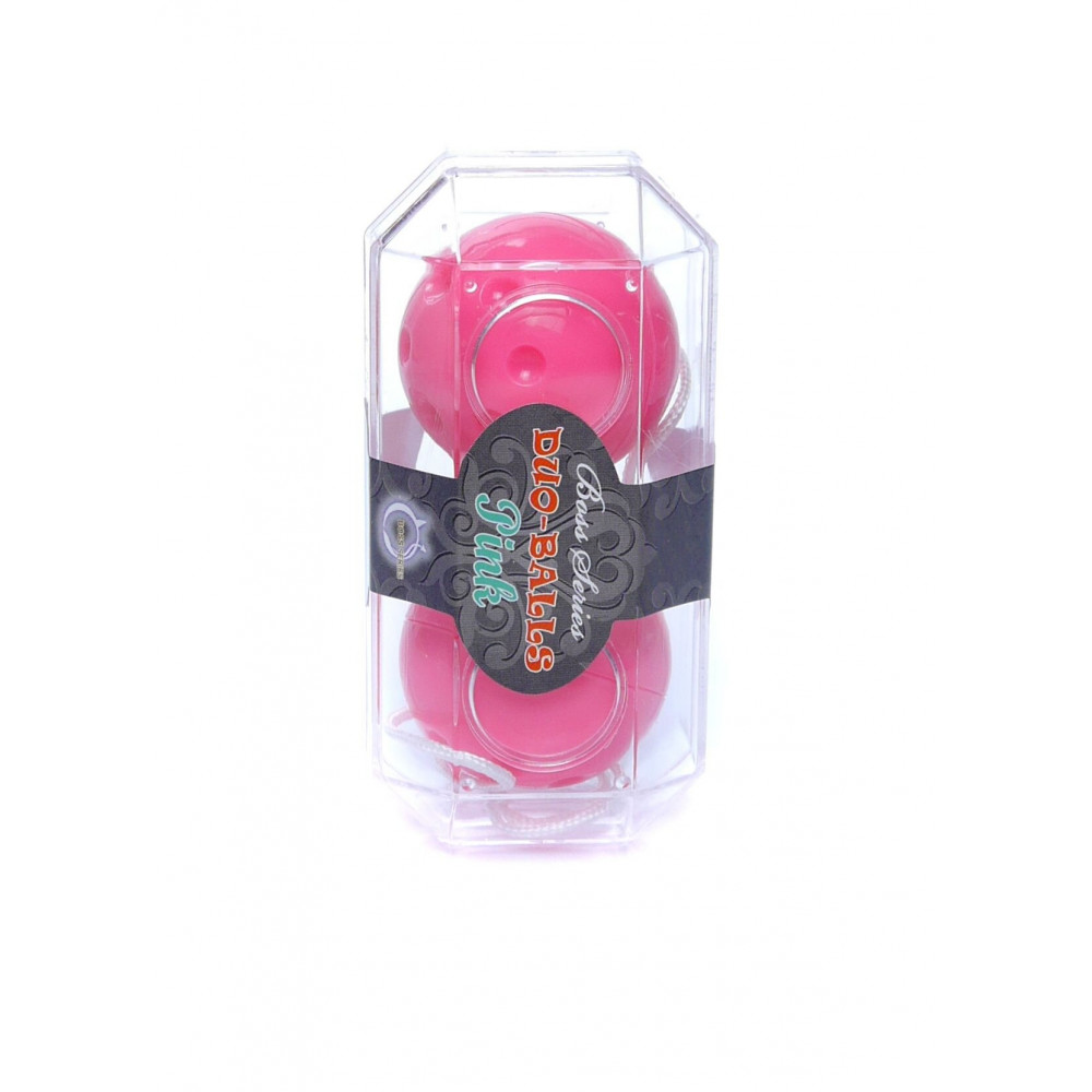 Вагинальные шарики - Вагинальные шарики Duo balls Pink, BS6700031 1