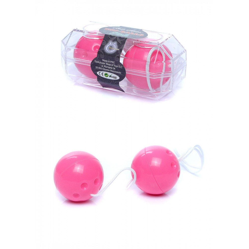 Вагинальные шарики - Вагинальные шарики Duo balls Pink, BS6700031