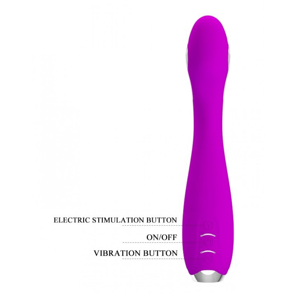 Різне - Вібратор Pretty Love-HECTOR G-SPOT VIBRATOR з електростимуляцією, BI - 014765 6