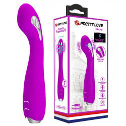Вибратор Pretty Love - HECTOR G-SPOT VIBRATOR с электростимуляцией, BI-014765