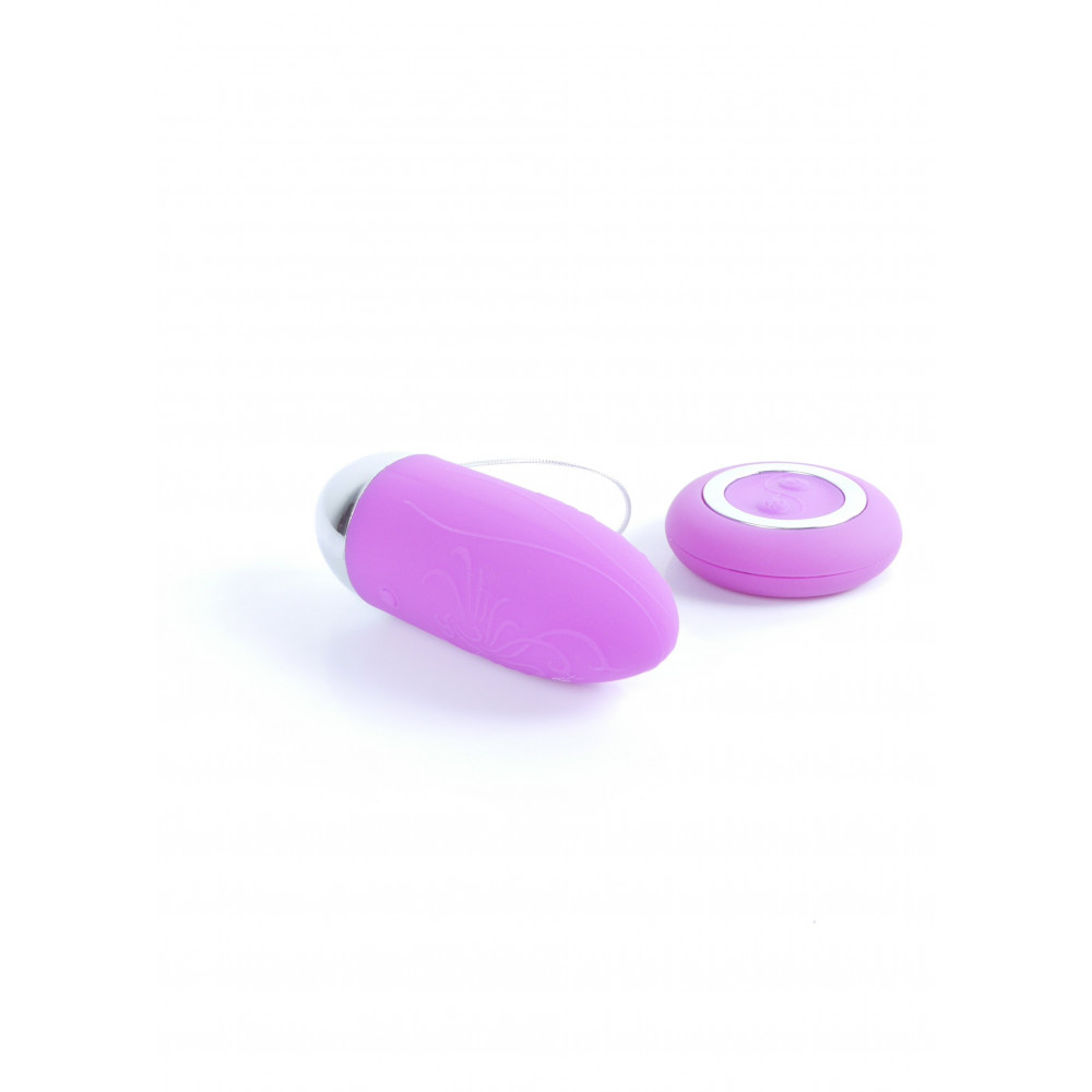 Вибратор - Виброяйцо с пультом ДУ - Remoted controller egg 0.3 USB Purple, BS2600109 4