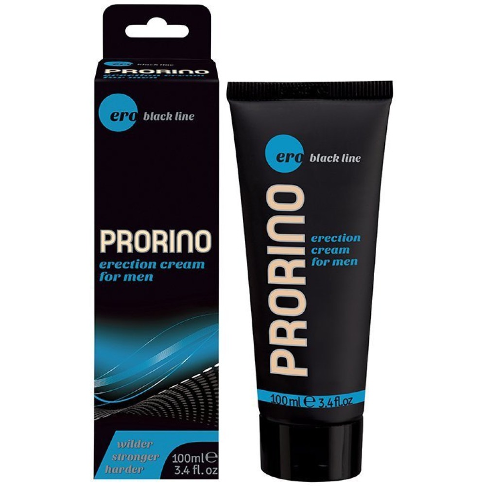 Разное - Возбуждающий крем для мужчин ERO PRORINO Black Line Erection Cream, 100 мл