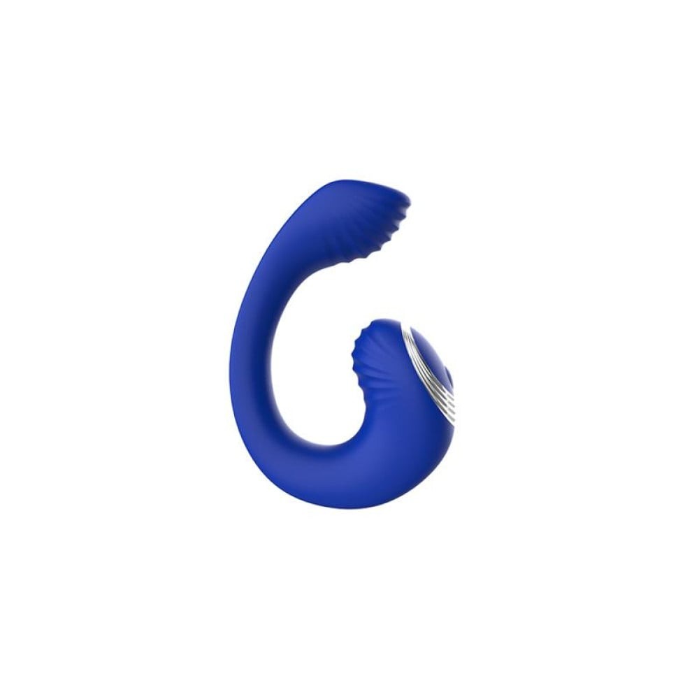 Разное - Вибратор для пар с дистанционным пультом Chisa Lust Ripple Meteor, синий 5