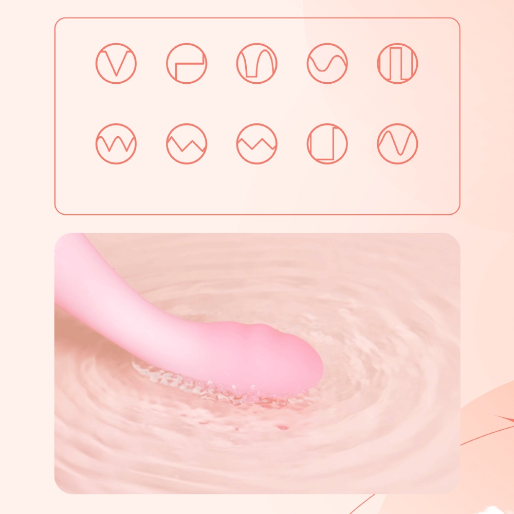 Стимулятор точки G - Вибратор для точки G BeYourLover Cloud IPO, розовый, 15.3 х 3.6 см 7