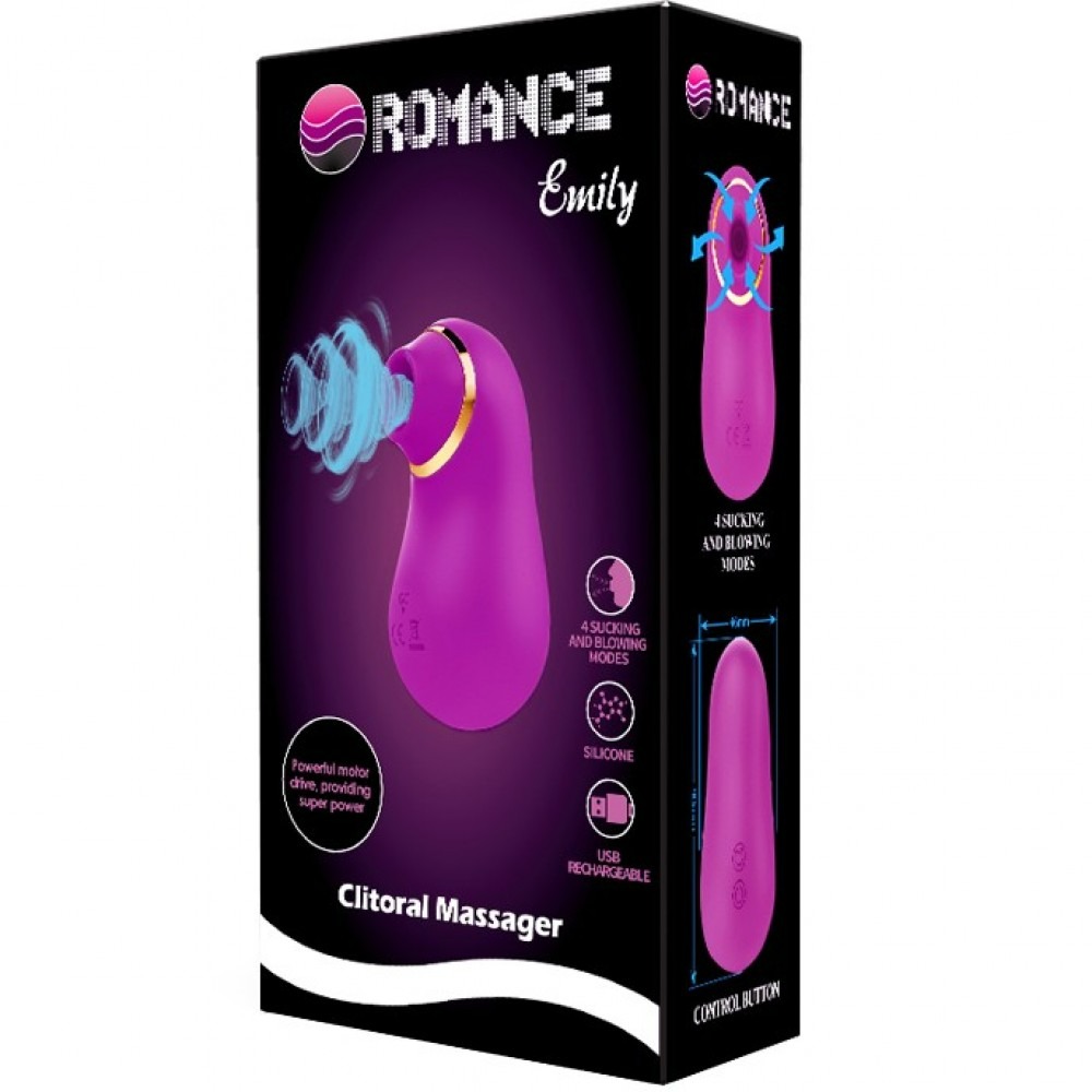 Різне - Кліторальний вібратор Emily Romance 5