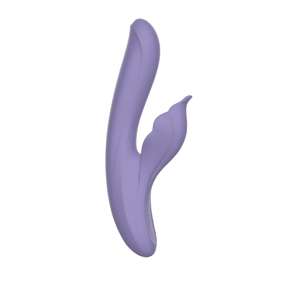 Разное - Вибратор Сhisa Kissen Captive с клиторальным отростком, фиолетовый 1