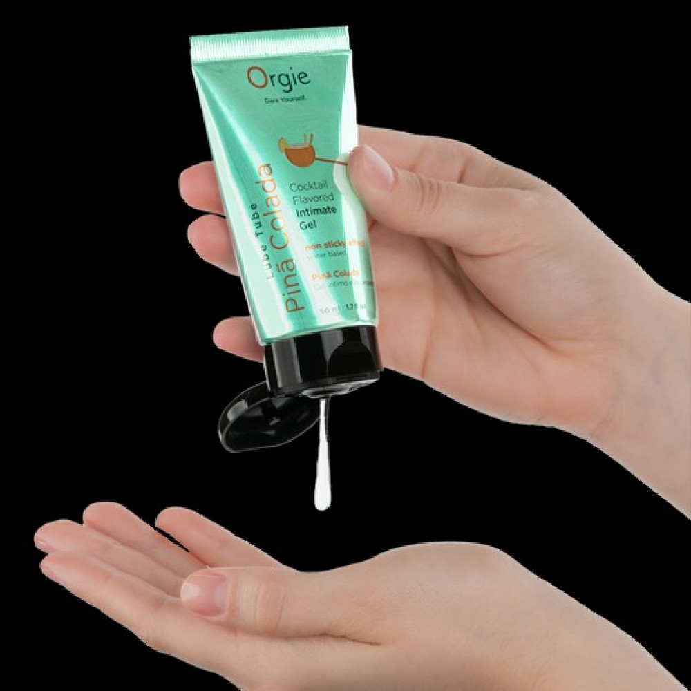 Разное - Съедобный лубрикант коктейль ПИНА КОЛАДА Orgie Cocktail Flavored на водной основе, 50 мл 4