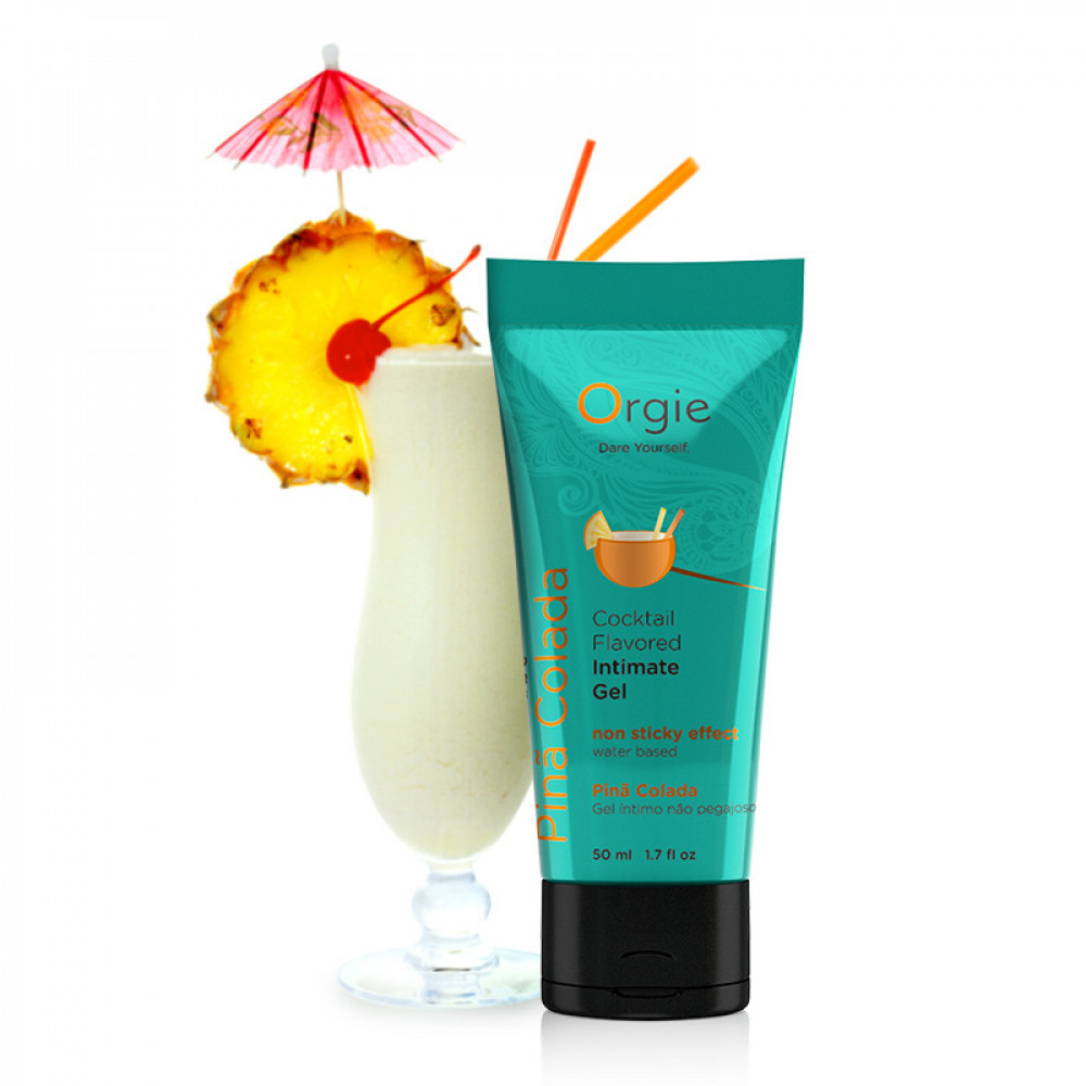Разное - Съедобный лубрикант коктейль ПИНА КОЛАДА Orgie Cocktail Flavored на водной основе, 50 мл