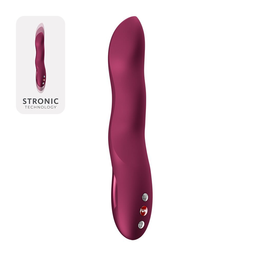 Секс іграшки - Пульсатор для точки G Fun Factory Stronic Wave Wine Red (м'яте паковання!!!) 2