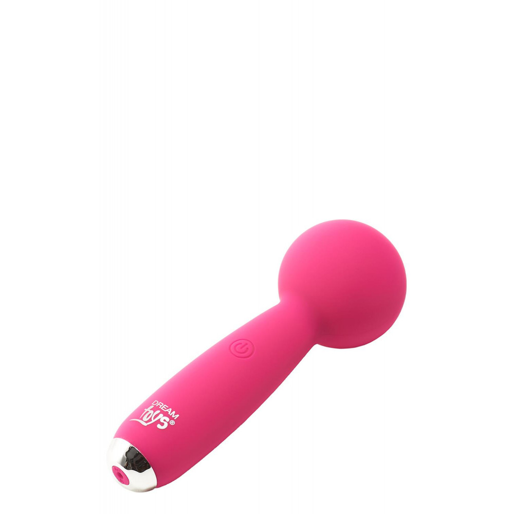 Вибратор - Мини вибратор микрофон Dream Toys FLIRTS TRAVEL WAND PINK 1