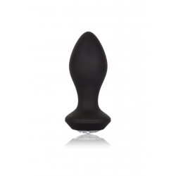 Анальная пробка с вибрацией Crystal Probe камень прозрачный California Exotic