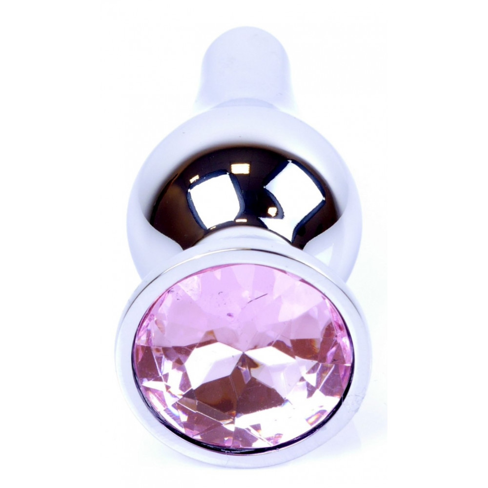 Анальные игрушки - Анальная пробка Boss Series - Jewellery Silver BUTT PLUG Rose, BS6400072 8